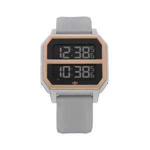 Gray Silicone Watch