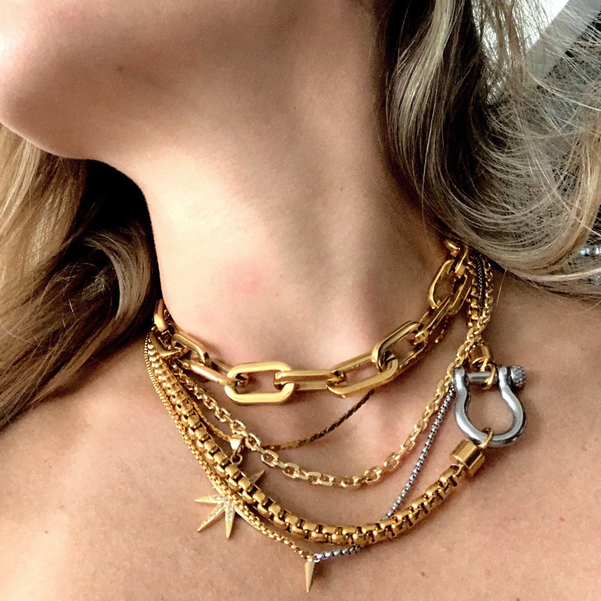 HERRADURA MIX NECKLACE