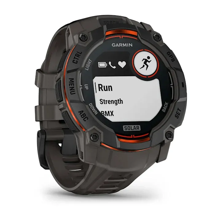Instinct 3 Solar Black Bezel With Black Band Smartwatch