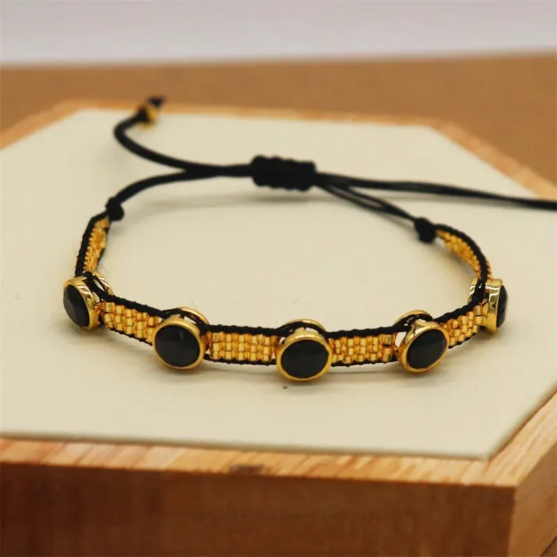 Jett Hand-Beaded Bracelet | Pre-Order