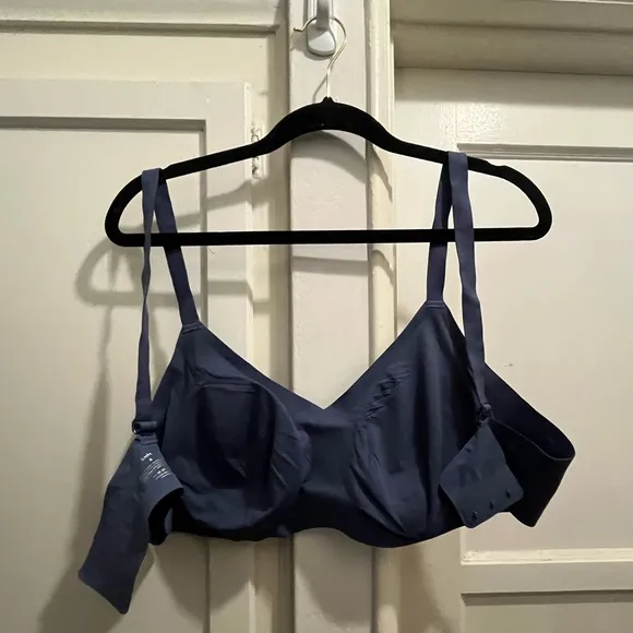 Knix catalyst sports bra blue/gray size 8 EUC