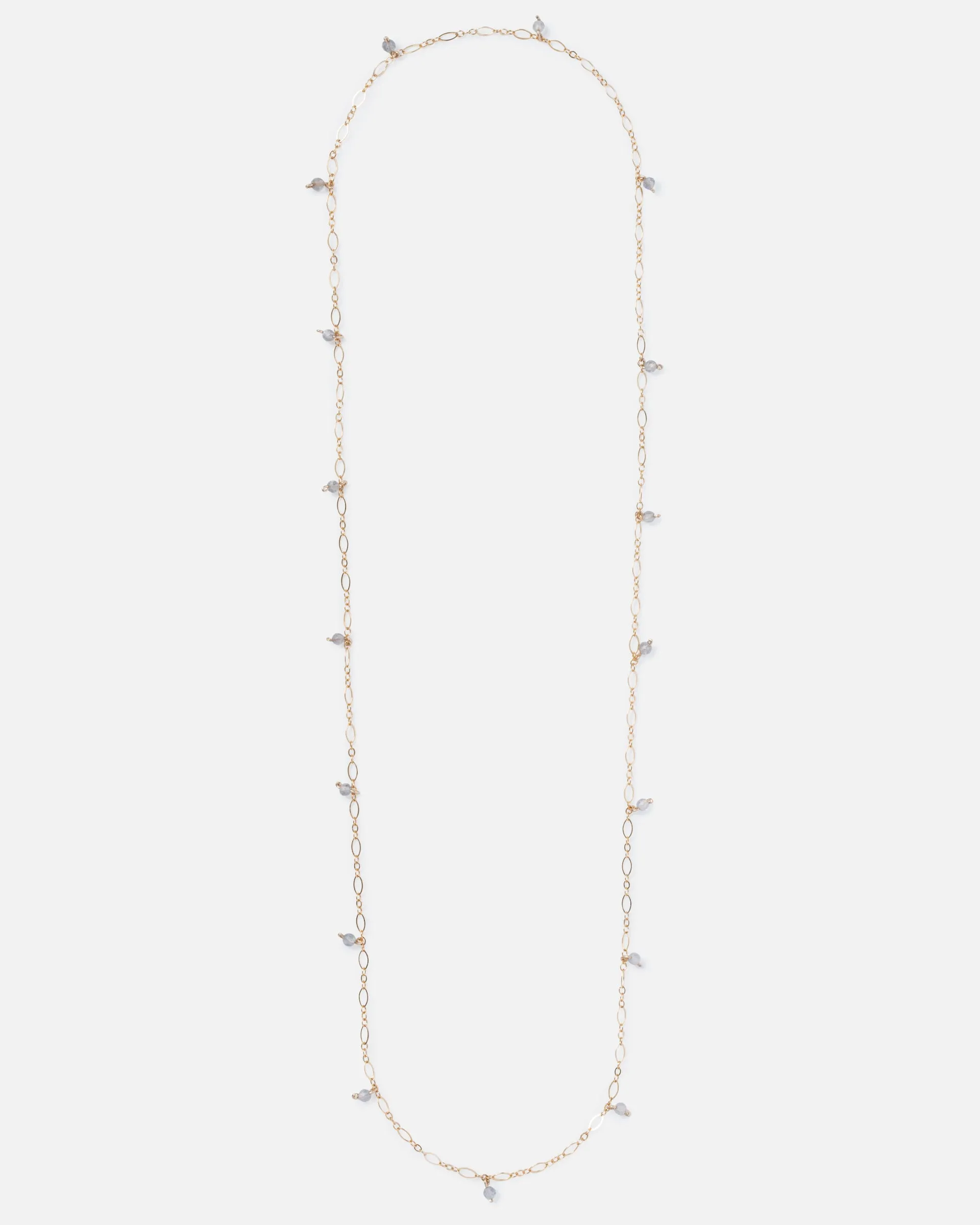 LABRADORITE JANELLE 14K GOLD FILLED NECKLACE