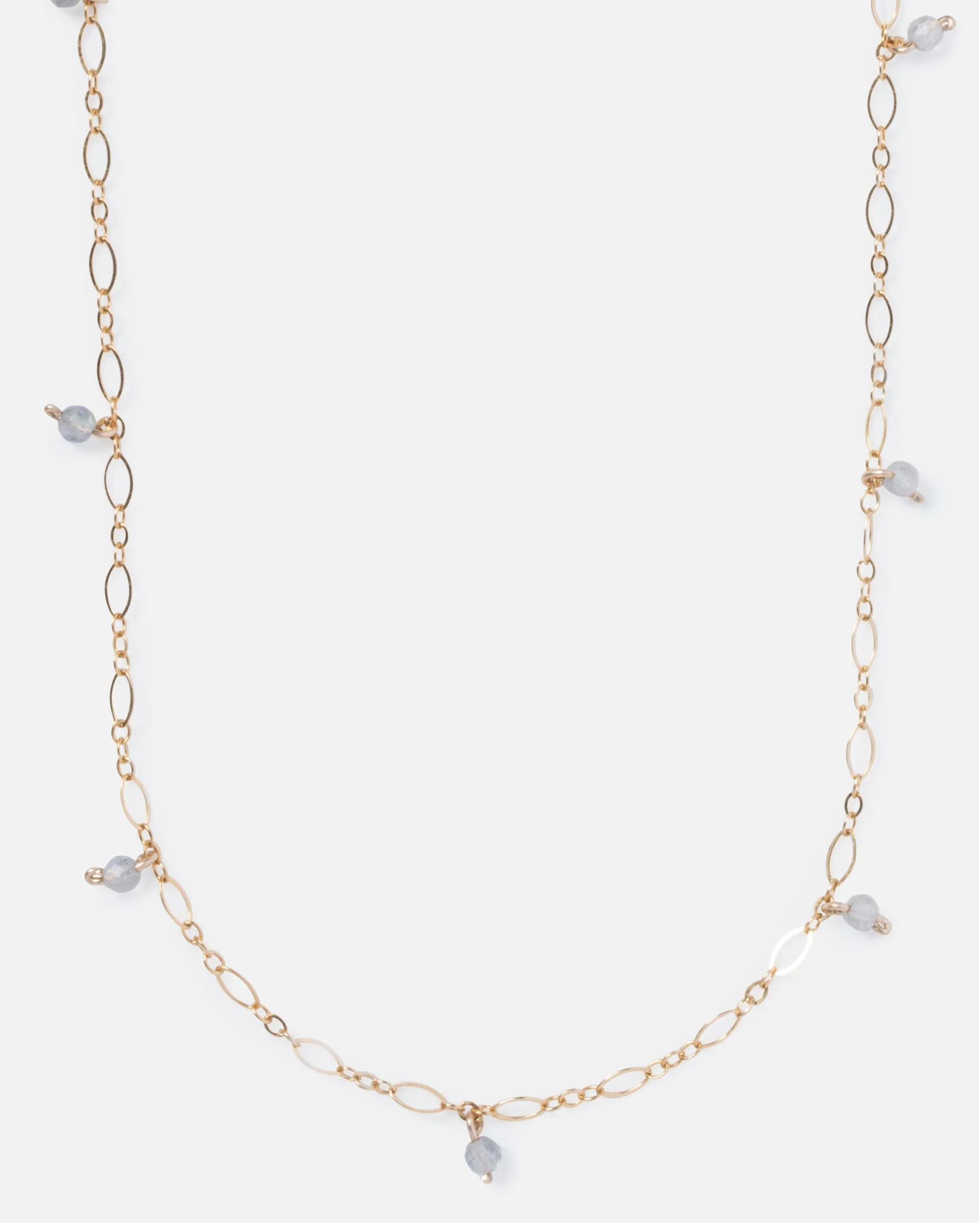 LABRADORITE JANELLE 14K GOLD FILLED NECKLACE