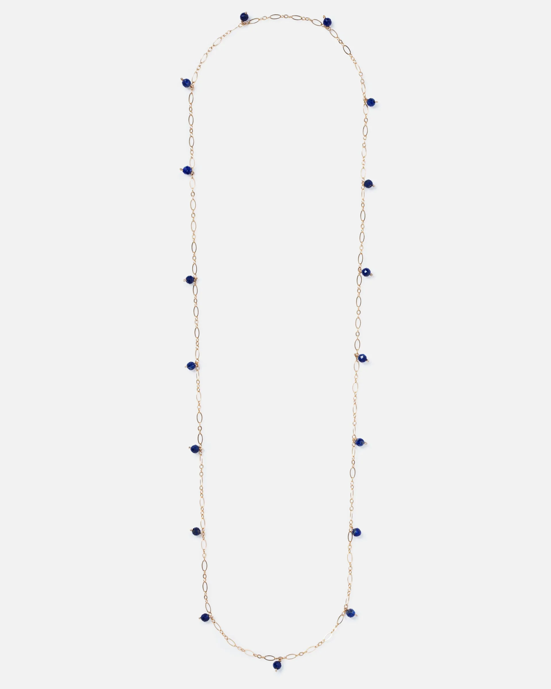 LAPIS JANELLE 14K GOLD FILLED NECKLACE