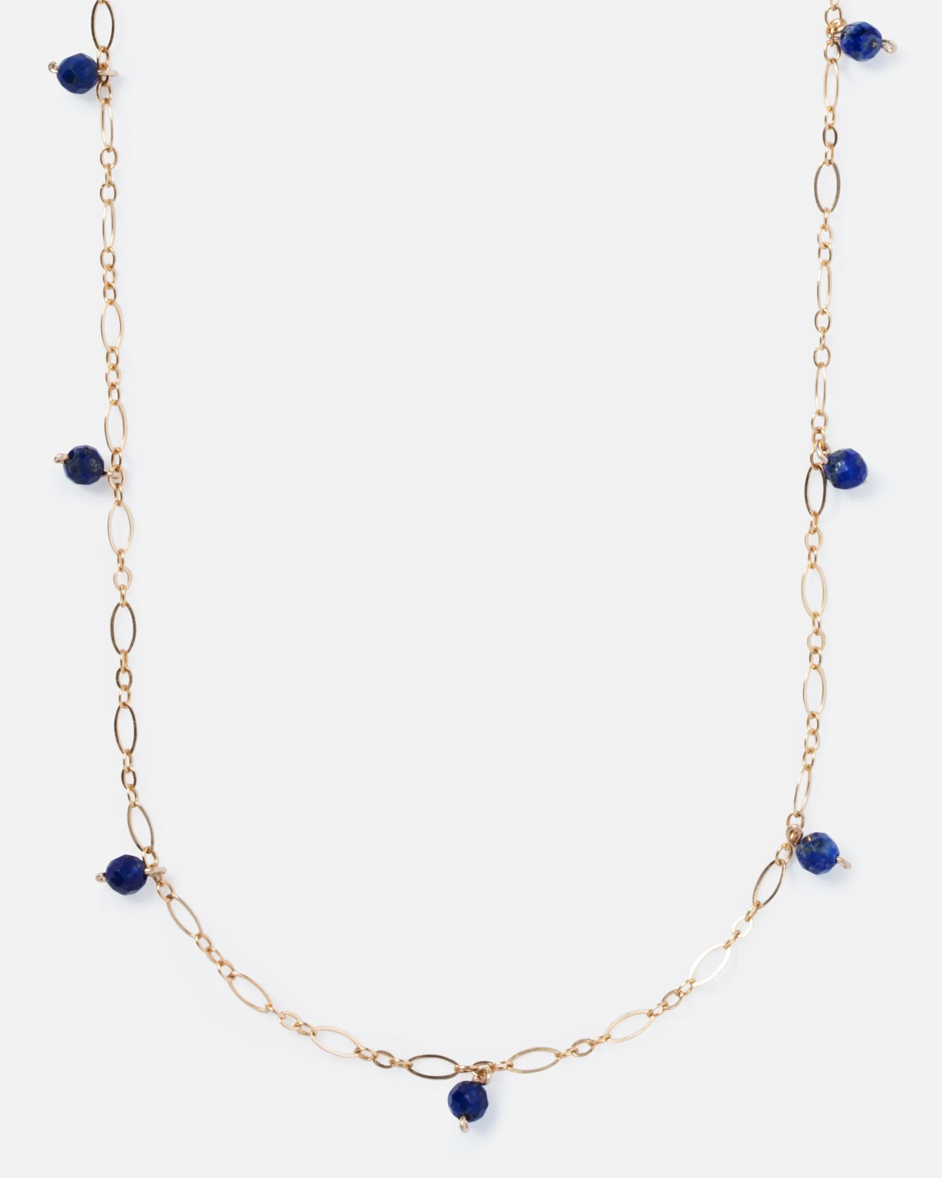 LAPIS JANELLE 14K GOLD FILLED NECKLACE