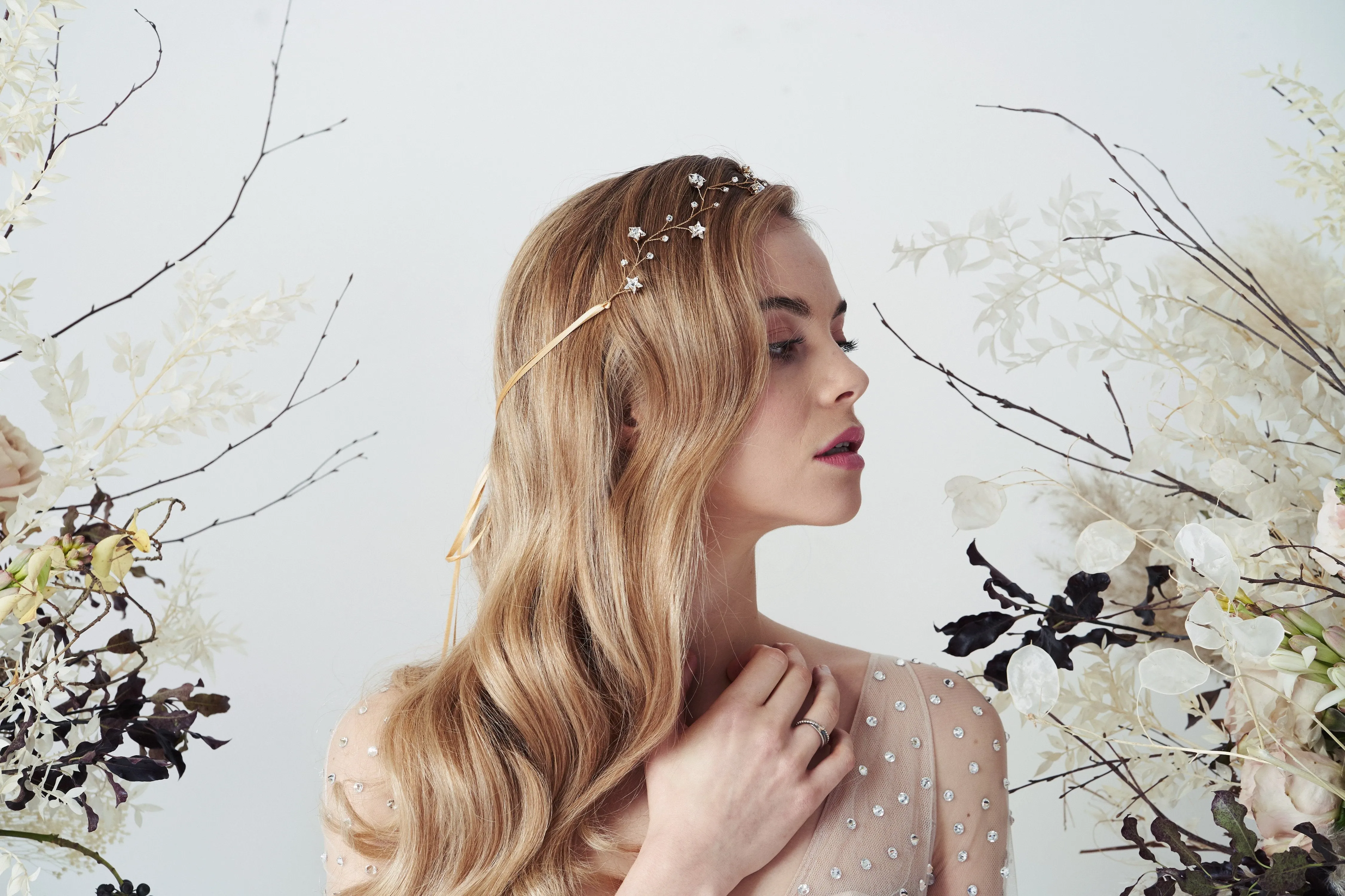 Larissa Celestial Star Hair Vine