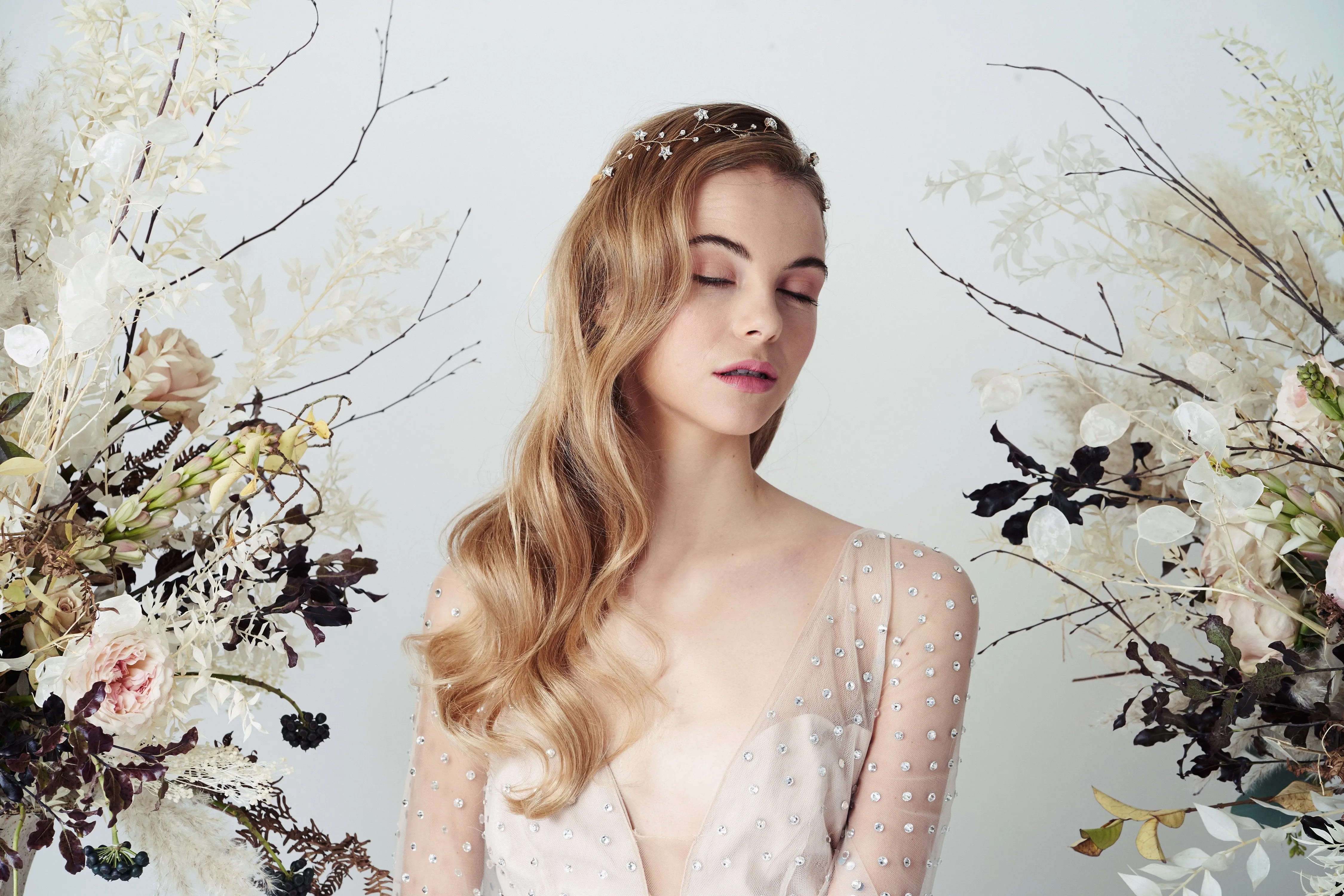 Larissa Celestial Star Hair Vine