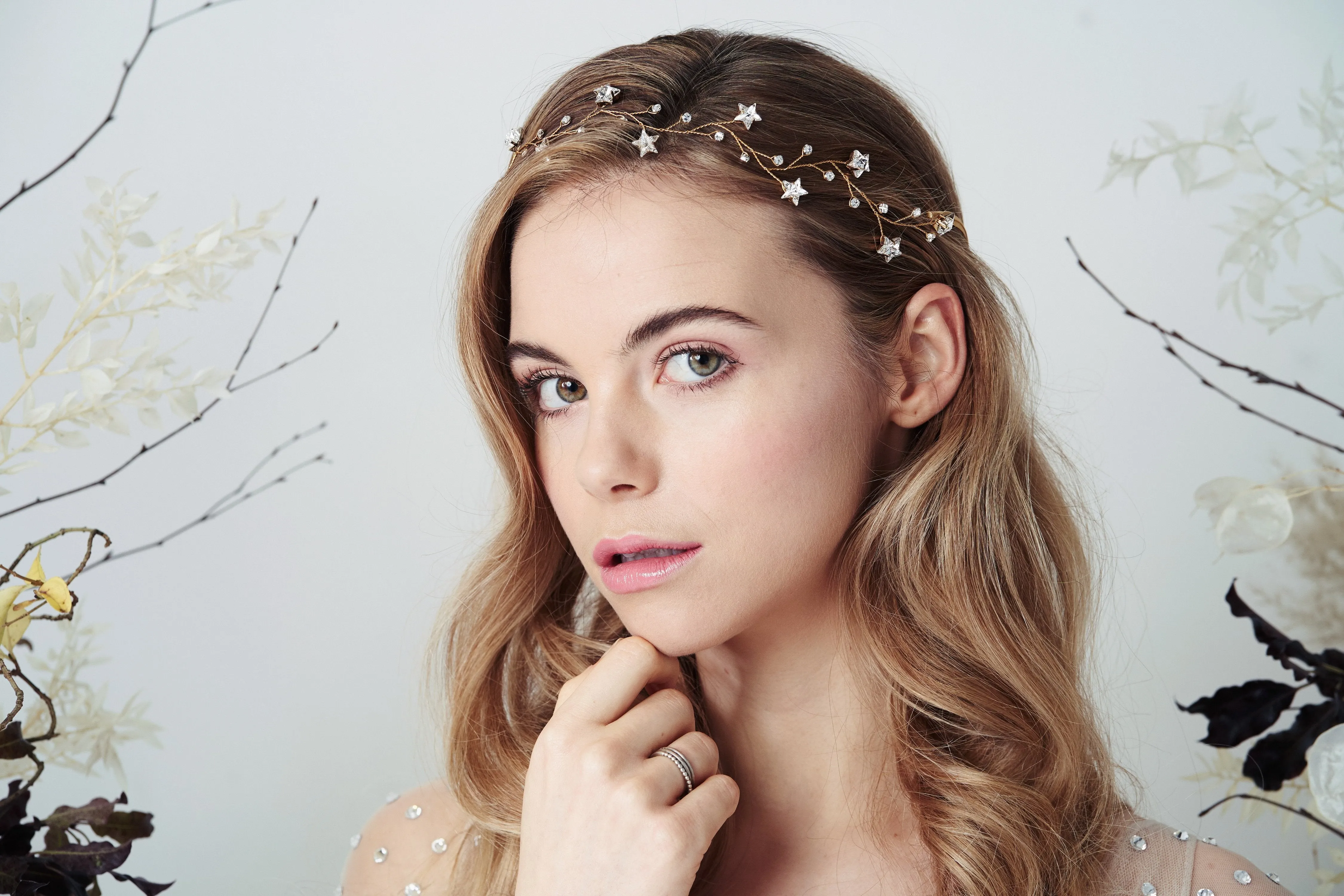 Larissa Celestial Star Hair Vine