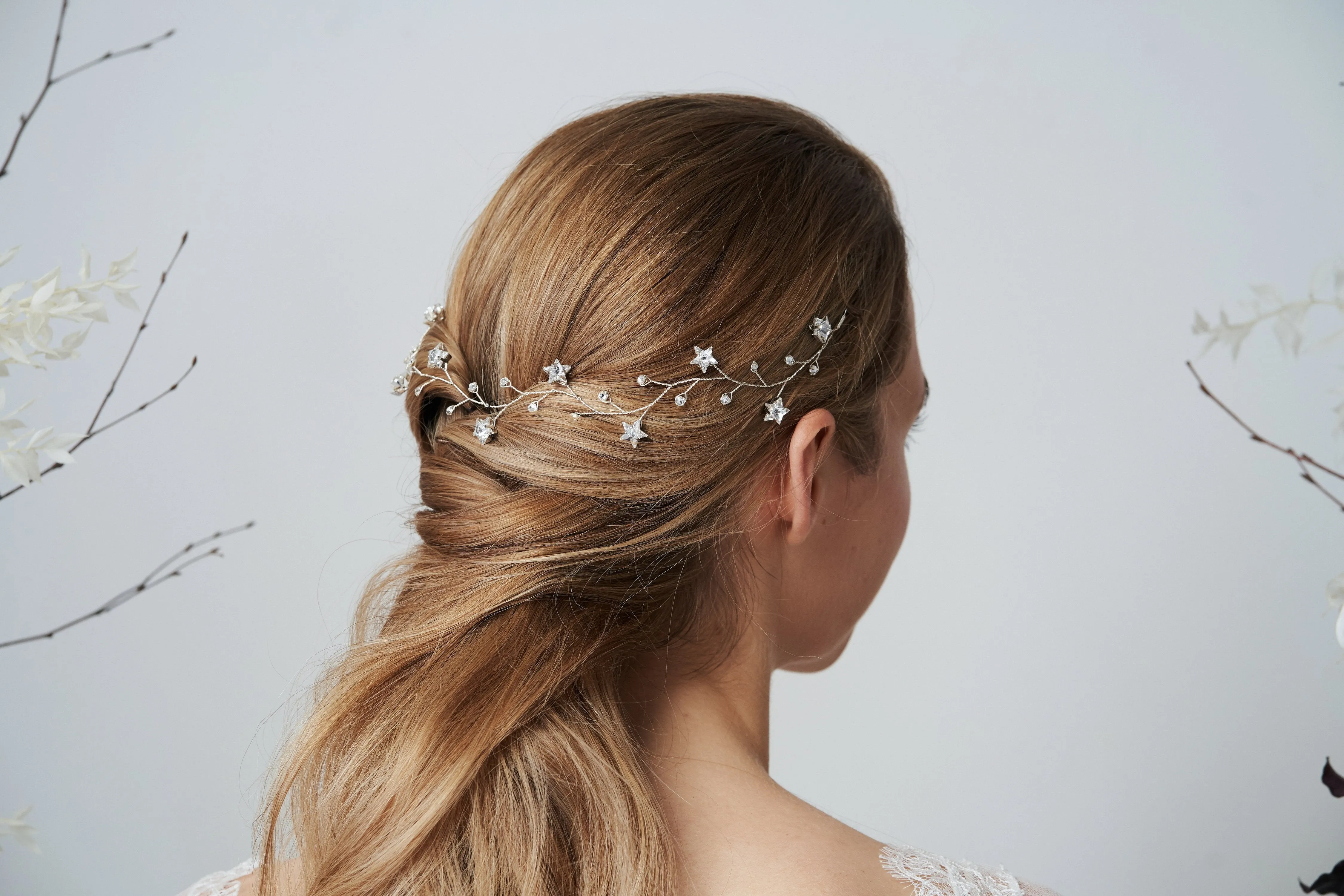 Larissa Celestial Star Hair Vine