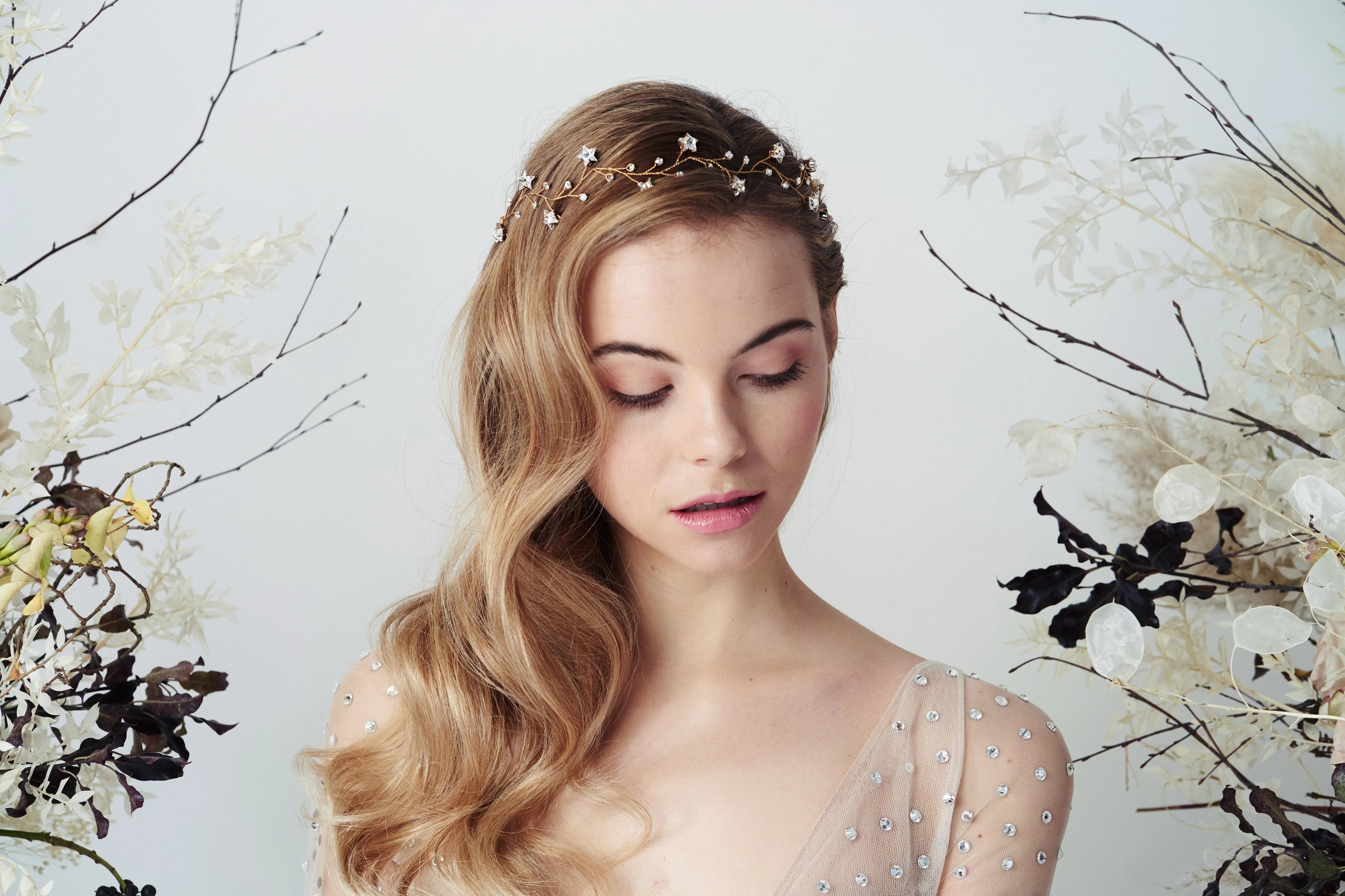 Larissa Celestial Star Hair Vine