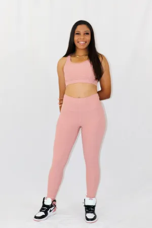 LEOPARD JAQUARD PEEKABO SPORTS BRA