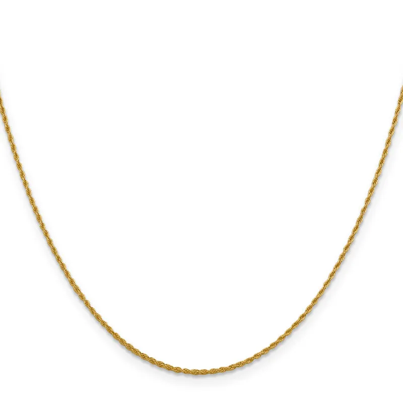 Leslie's 14K 1.3mm Loose Rope Chain