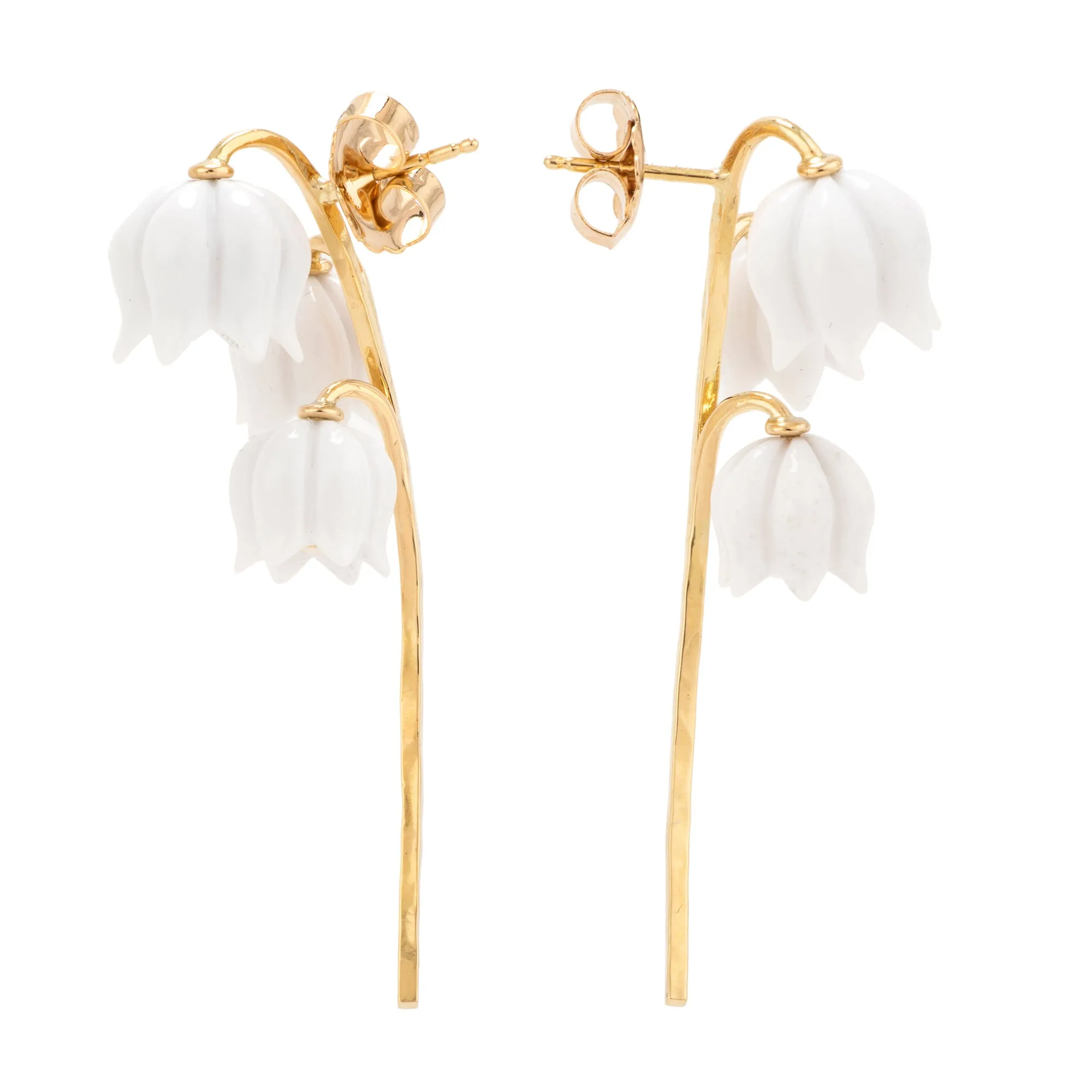 Lily iii opal earrings