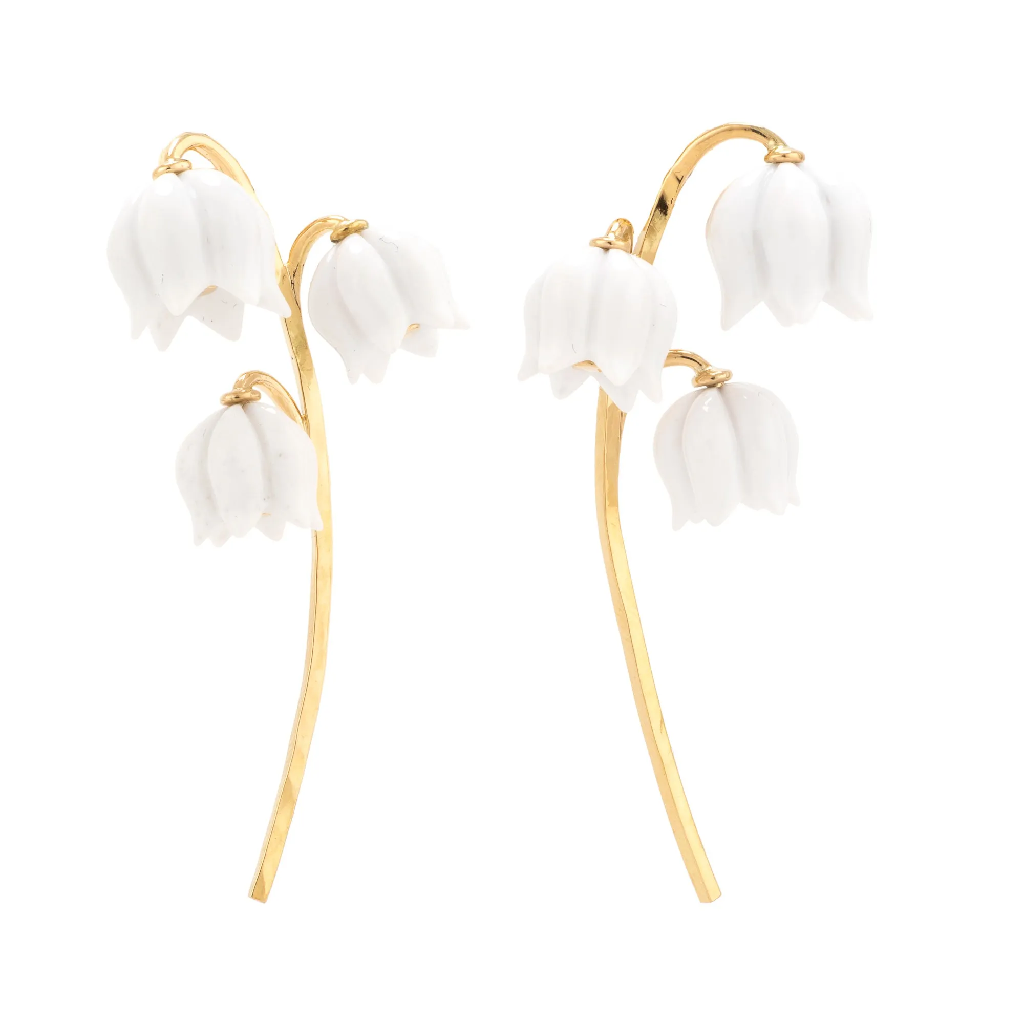 Lily iii opal earrings