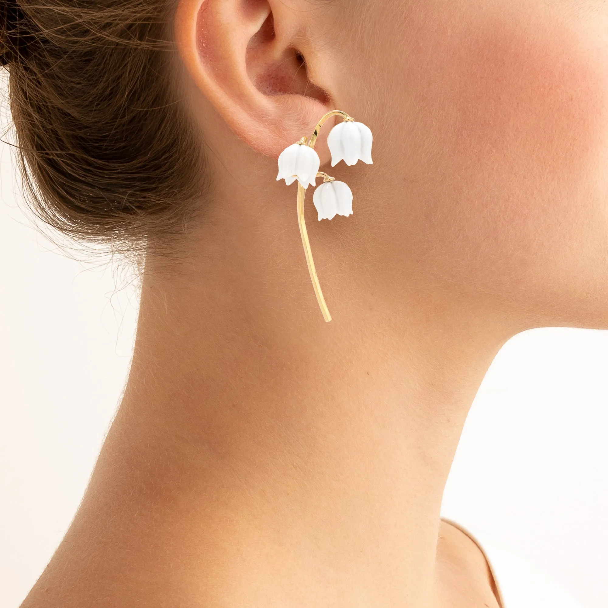 Lily iii opal earrings