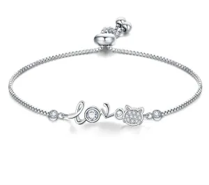 Love Cat Adjustable Bracelets