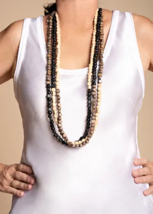 Marina Necklace in Onyx