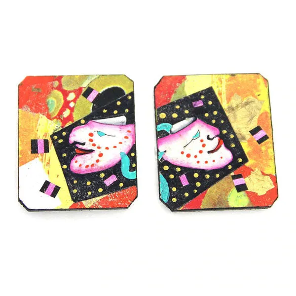 Mask Earrings Clip