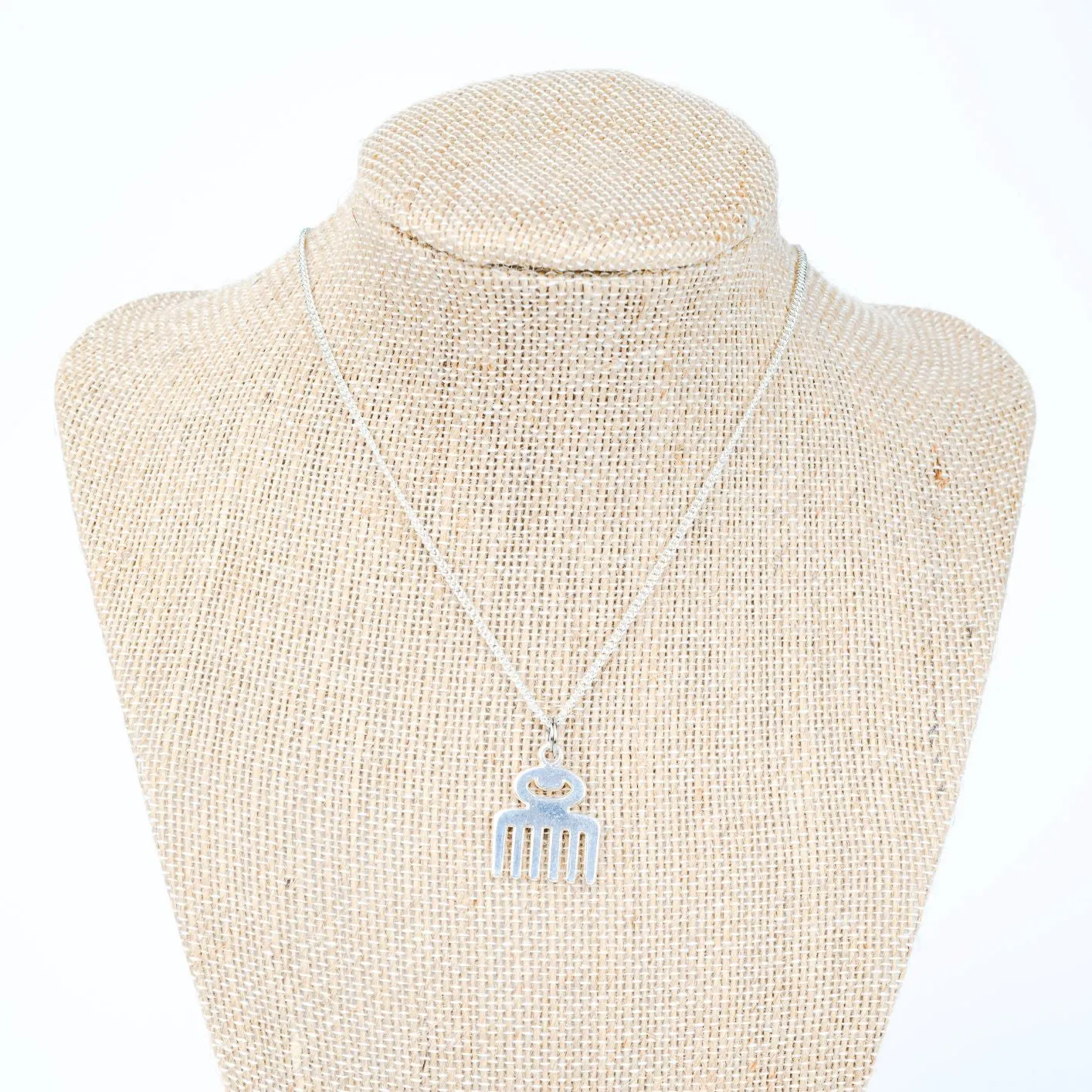 ME™ Duafe 18-inch Silvertone Necklace