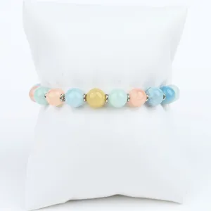 ME™ Kenya Trade Bead 7-inch Bracelet - Morganite
