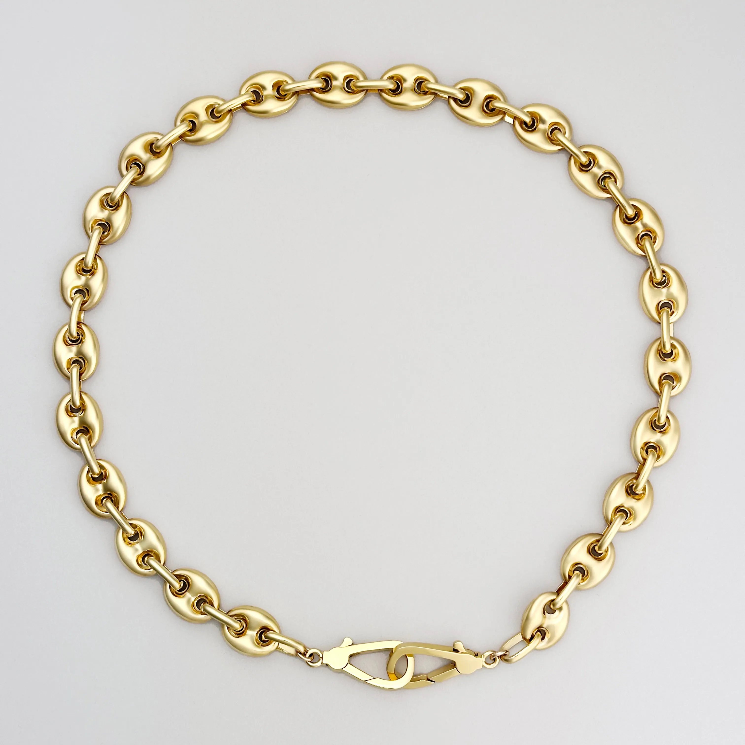 MEGA “LOVE LOCK” Necklace-  Puffy Mariner