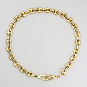 MEGA “LOVE LOCK” Necklace-  Puffy Mariner