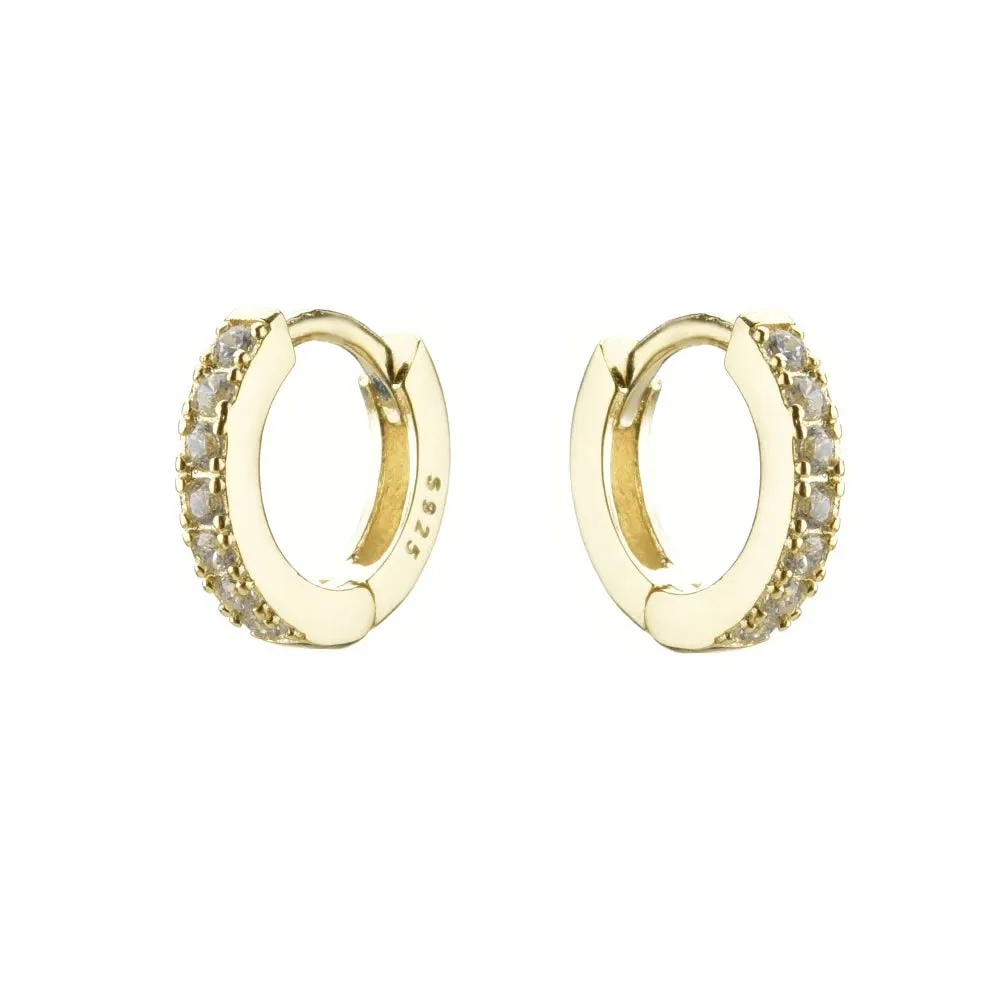 Mini Hoops Huggies Clips Earrings