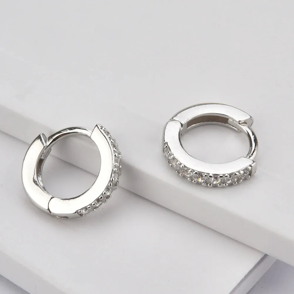 Mini Hoops Huggies Clips Earrings