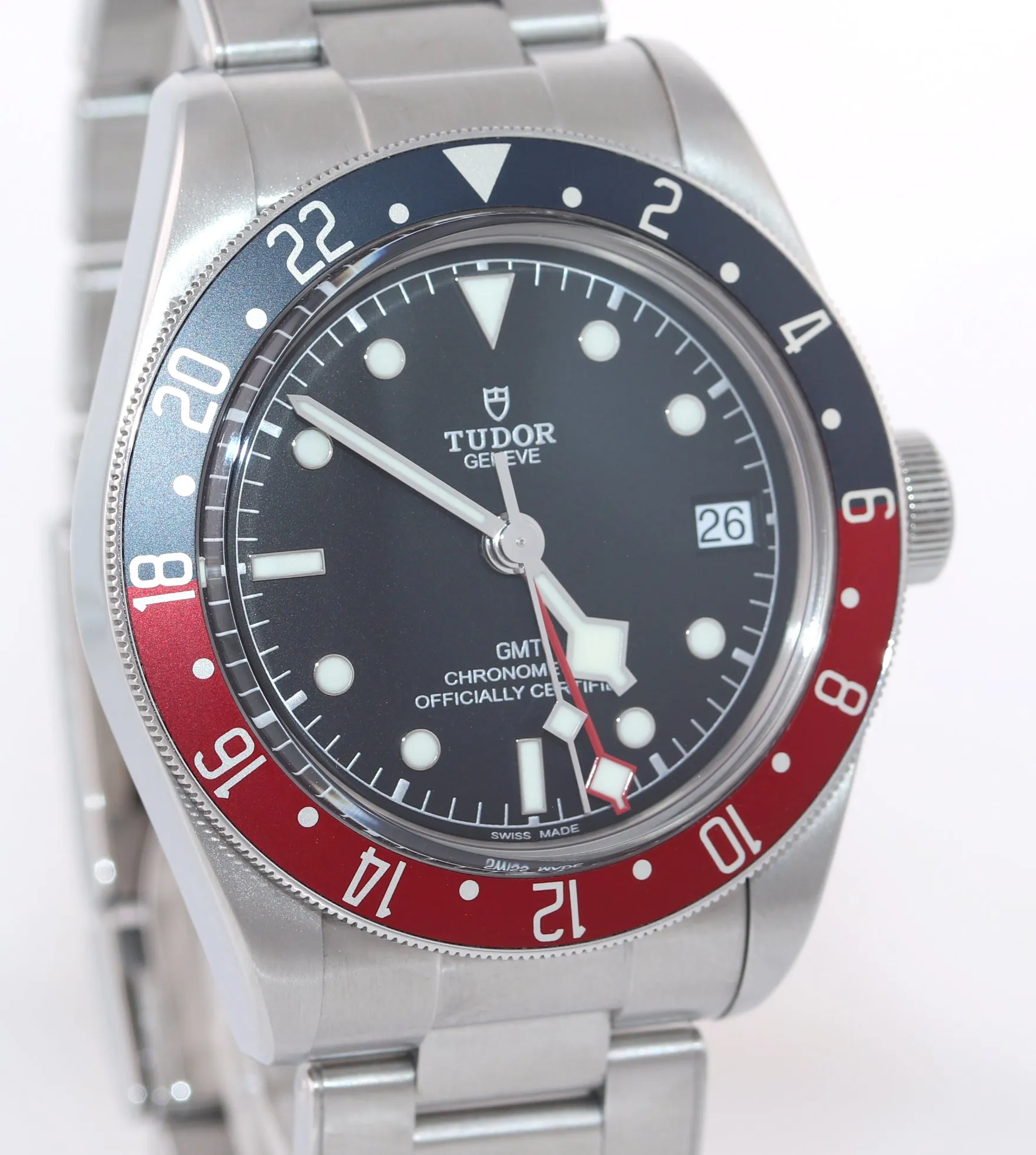 MINT 2018 PAPERS Tudor Black Bay GMT Pepsi 79830RB 41mm Steel Watch Box