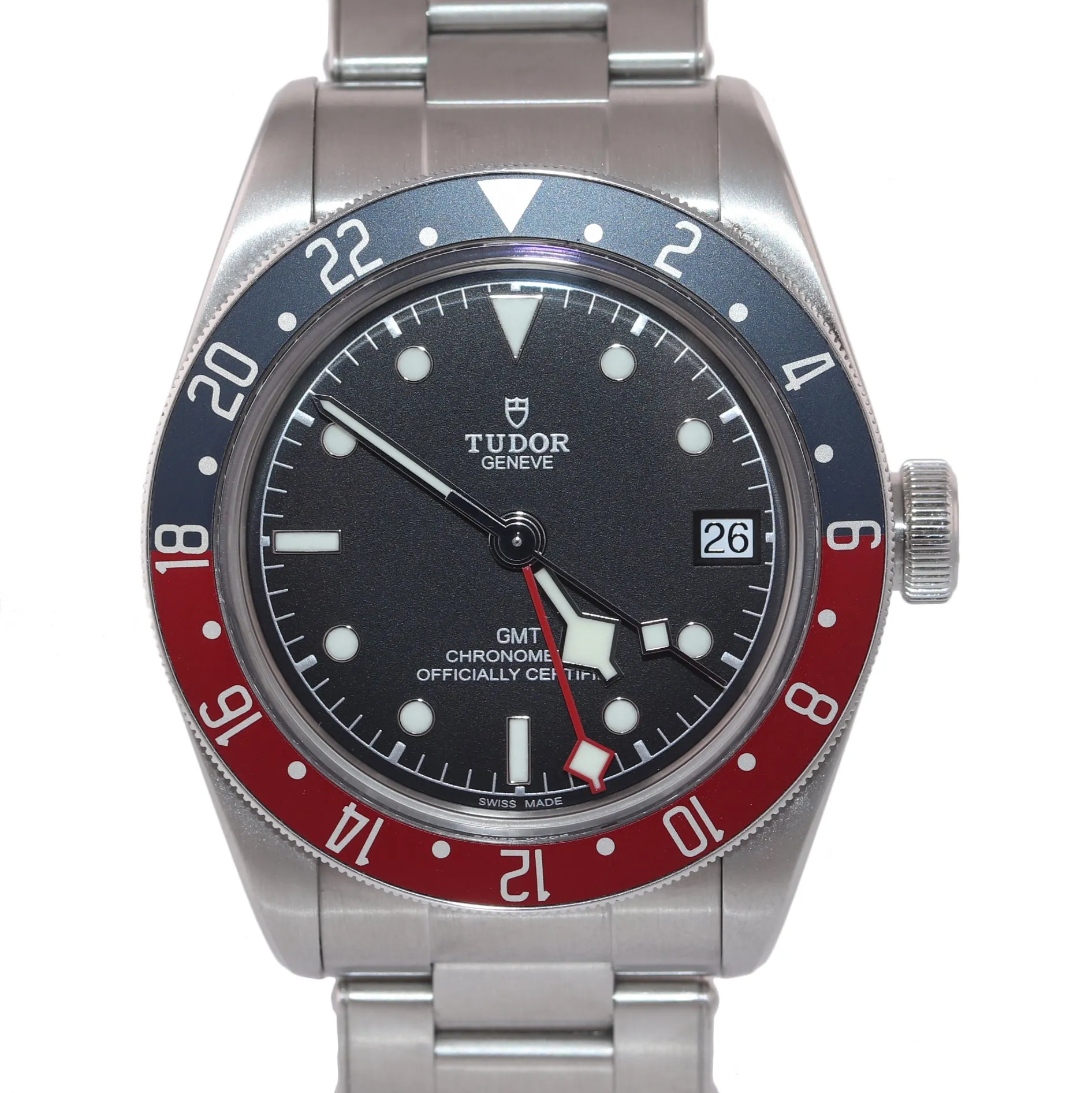MINT 2018 PAPERS Tudor Black Bay GMT Pepsi 79830RB 41mm Steel Watch Box
