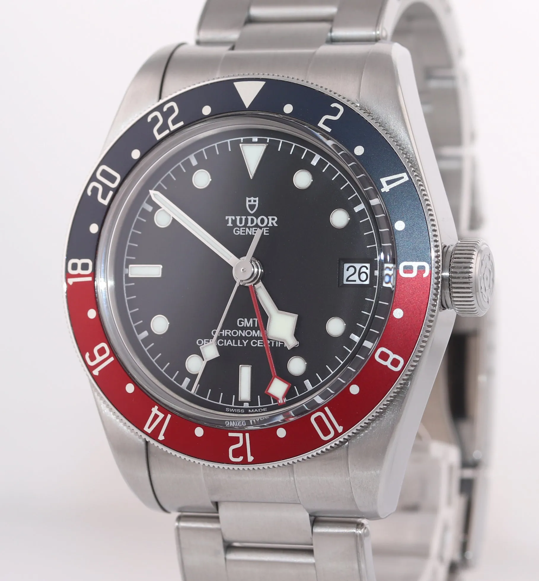 MINT 2018 PAPERS Tudor Black Bay GMT Pepsi 79830RB 41mm Steel Watch Box
