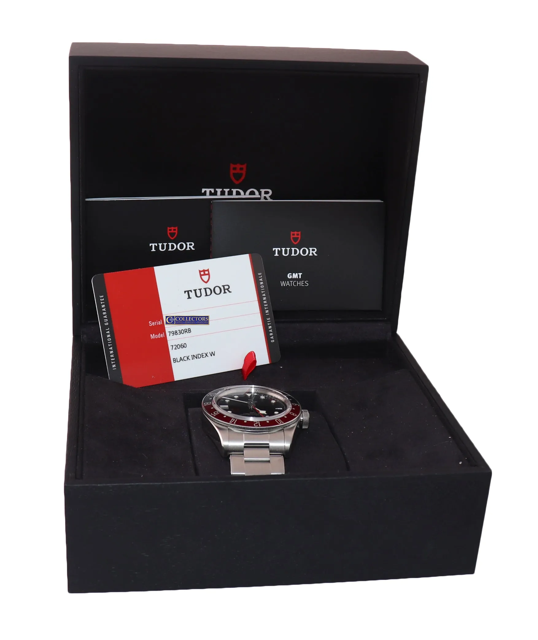MINT 2018 PAPERS Tudor Black Bay GMT Pepsi 79830RB 41mm Steel Watch Box