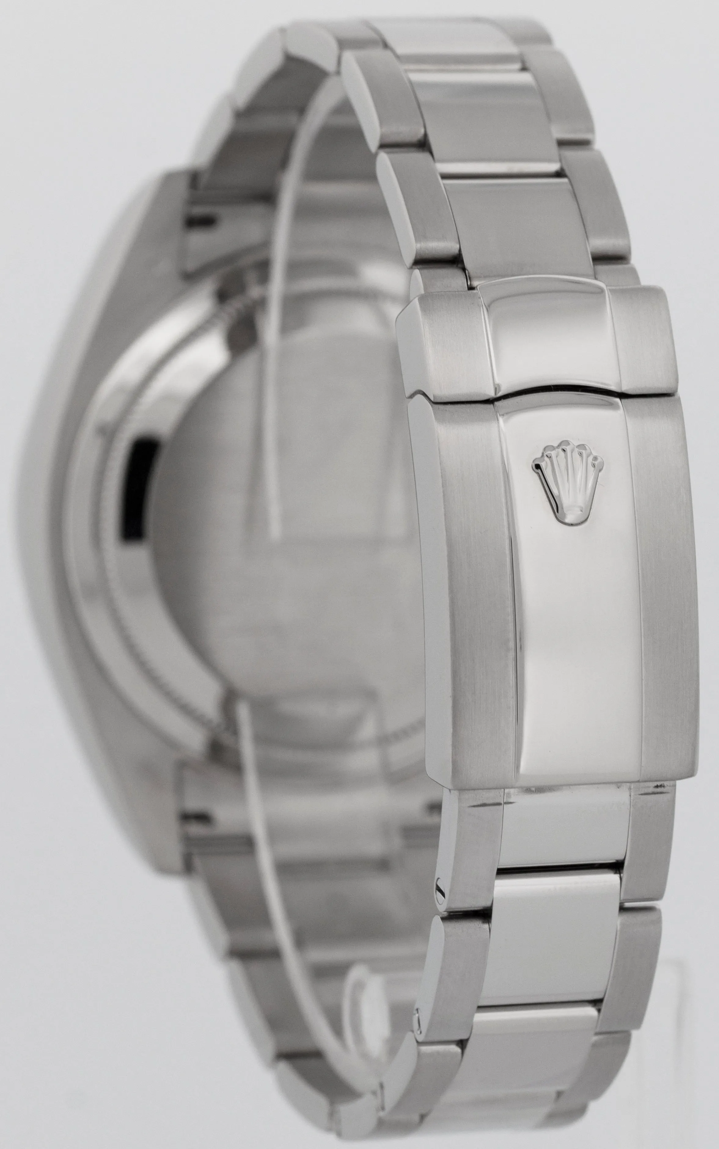 MINT Rolex Sky-Dweller IVORY ROMAN 18K White Gold Fluted 42mm Oyster Date 326939
