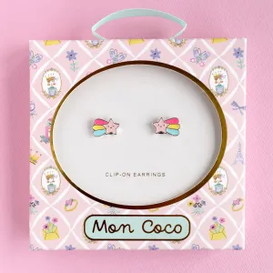 Mon Coco - Shooting Star Clip-on Earrings