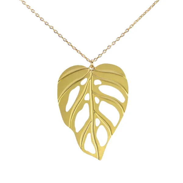 Monstera Adansonii Necklace