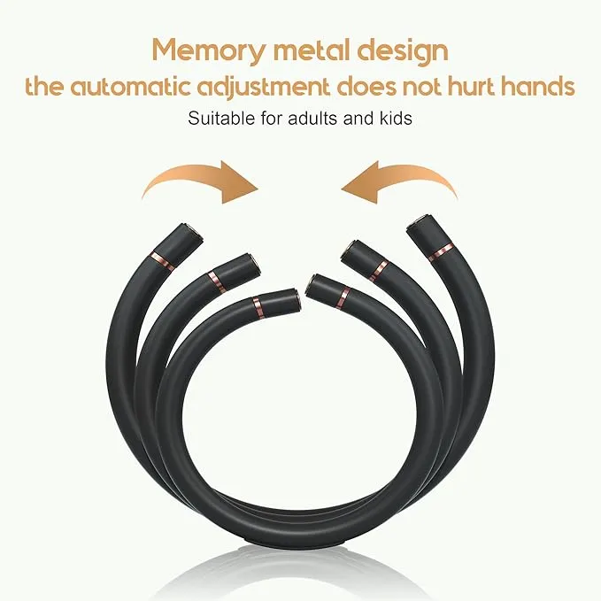 Mosquito Bracelets, Insect & Pest Mosquito Bands for Adults and Kids, DEET Free, Mosquito Wristbands Outdoor Patio Hiking Camping Gear Must Haves (10 Replacement Cores - Black)