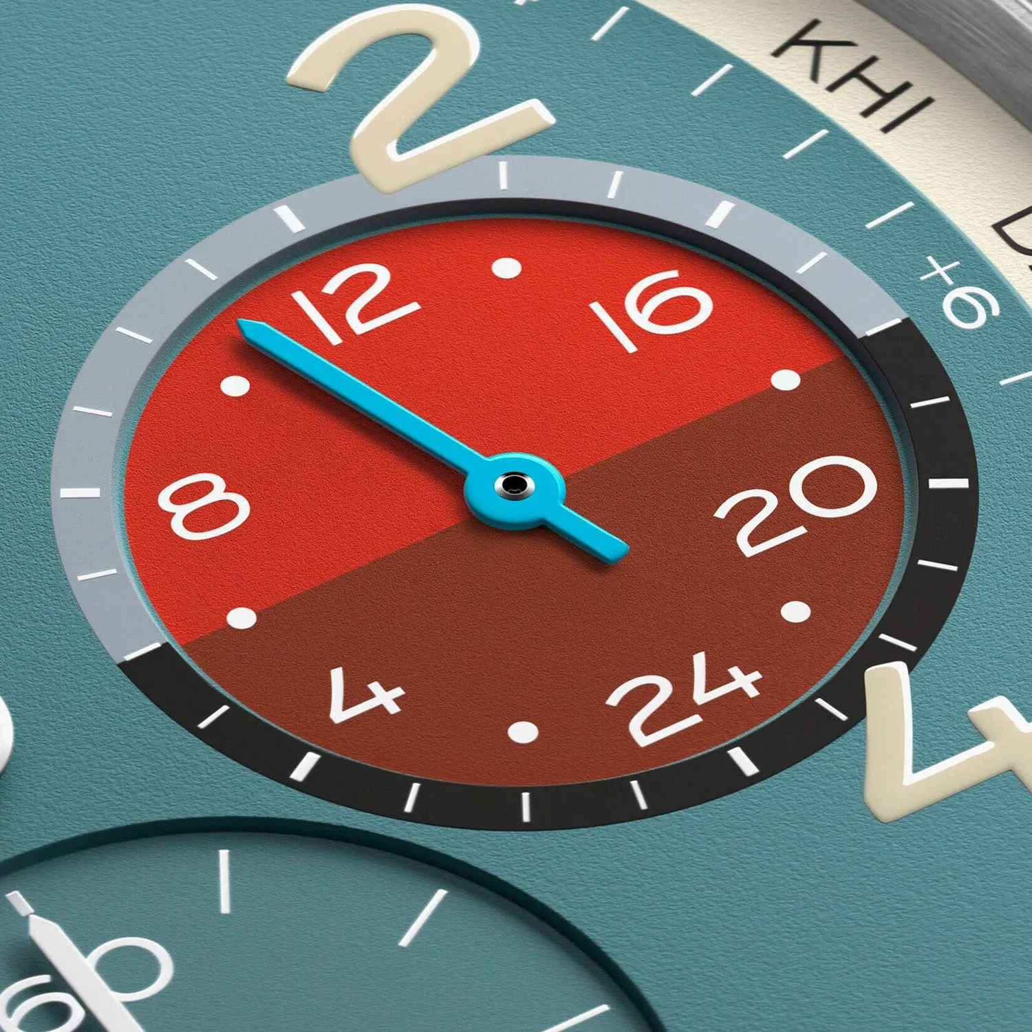 Nomos Glashütte Club Sport Neomatik Worldtimer Glacier Automatic – 790.S4