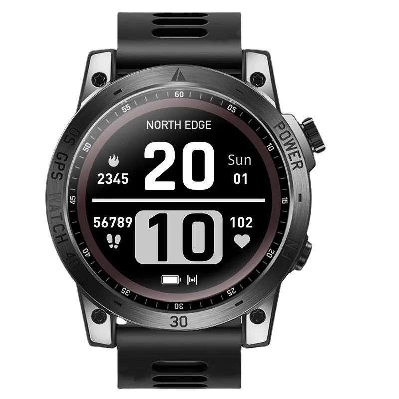 North Edge Cross Fit 3 Men's Outdoor Smartwatch｜GPS Positioning｜AMOLED Display｜Health Monitoring