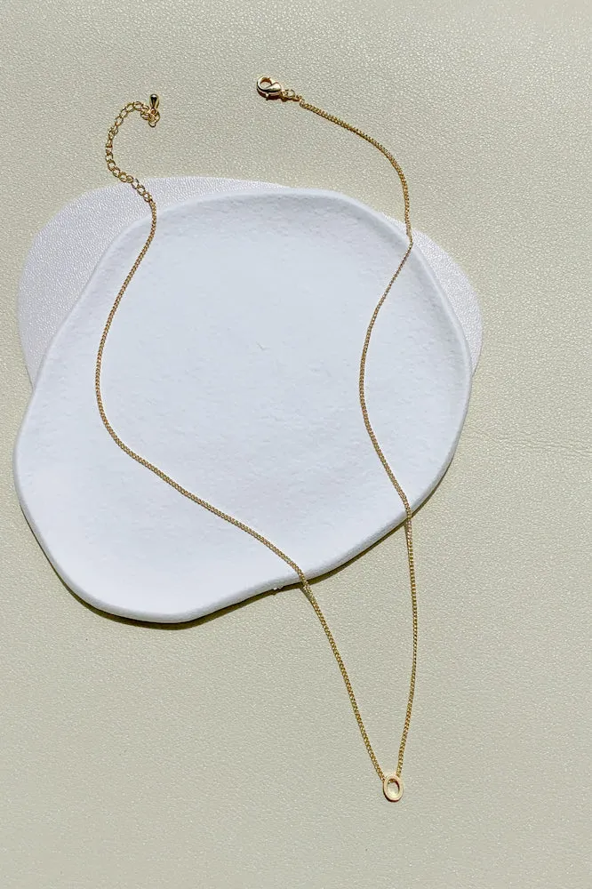 Number Fine Necklace