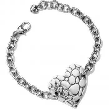 Pebble Heart Chain Bracelet JF6630