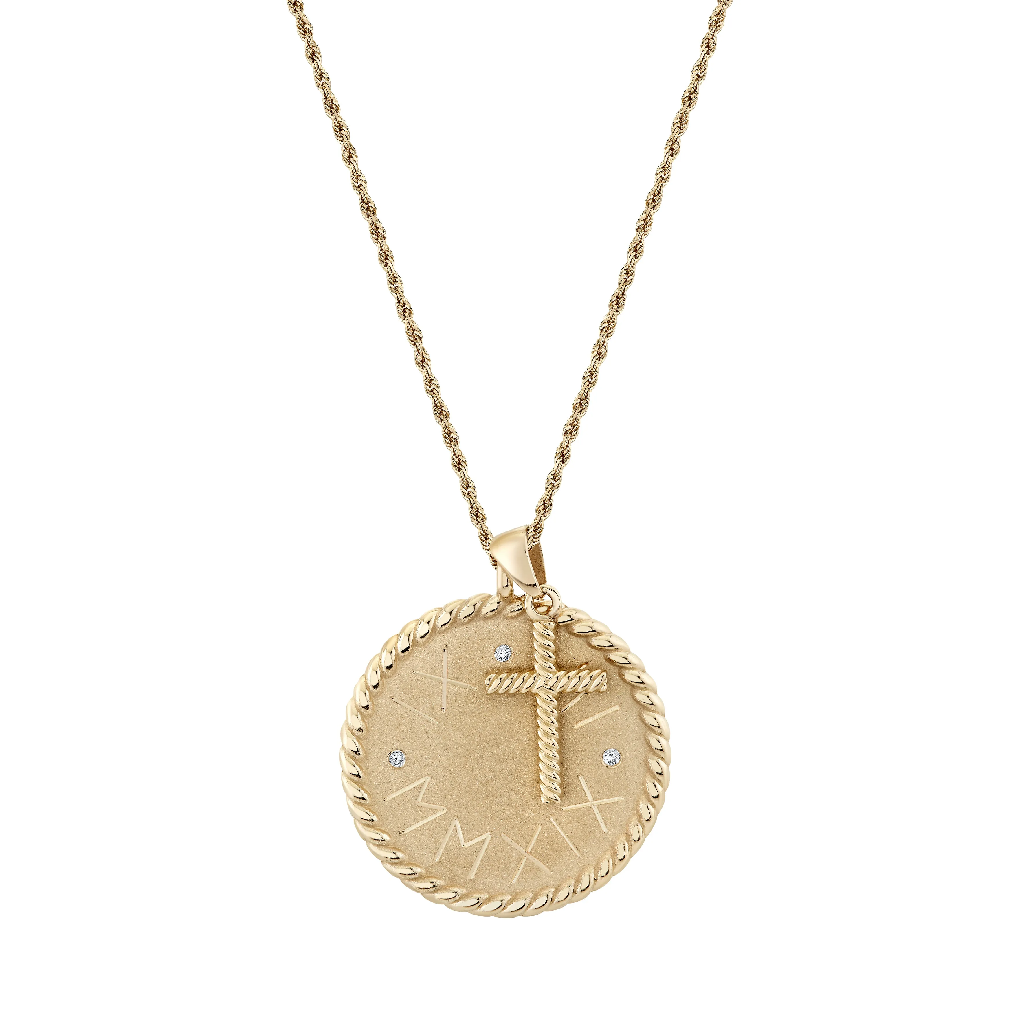 Petite Cross Talisman Charm