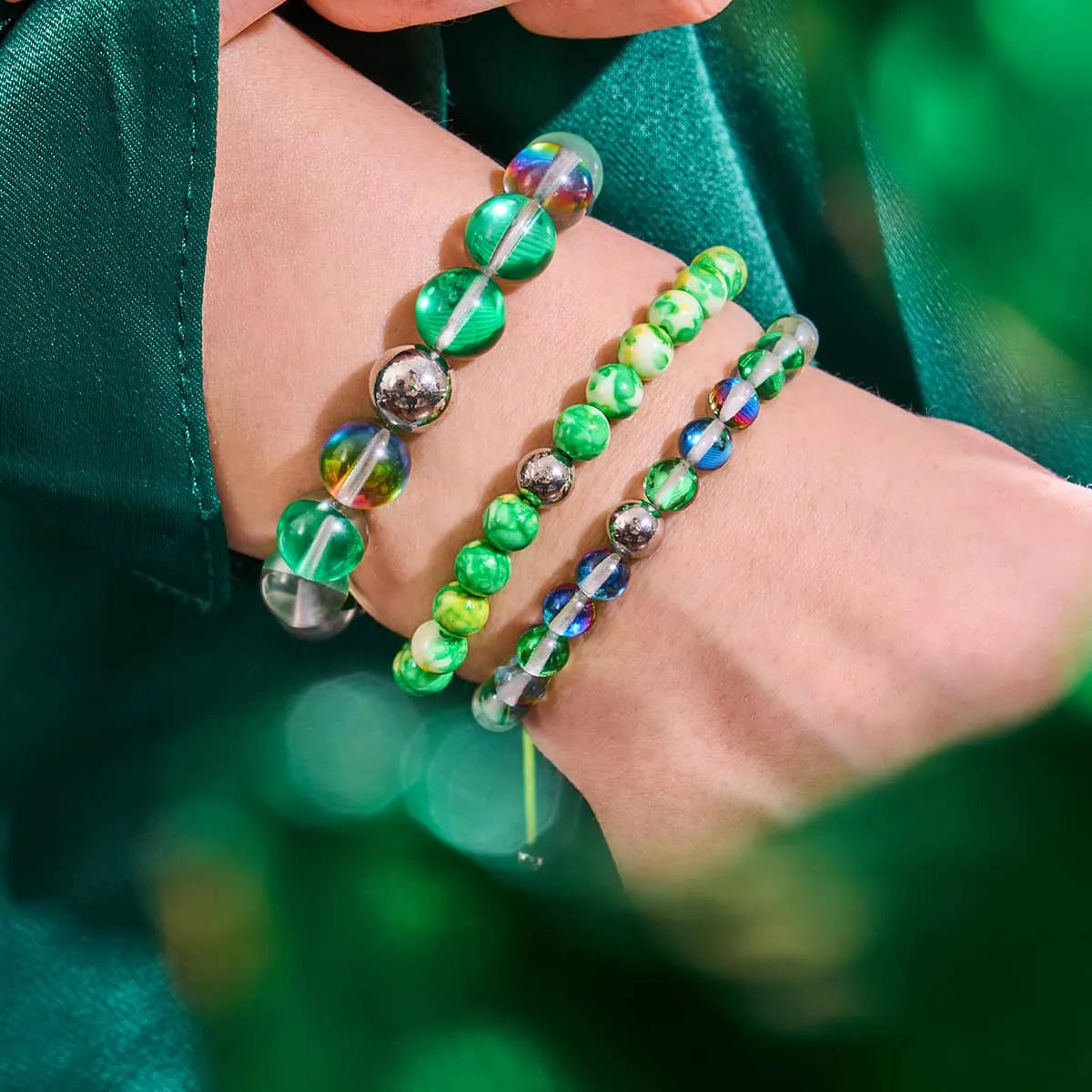 Picasso Porcelain Macrame Bracelet | Everglades