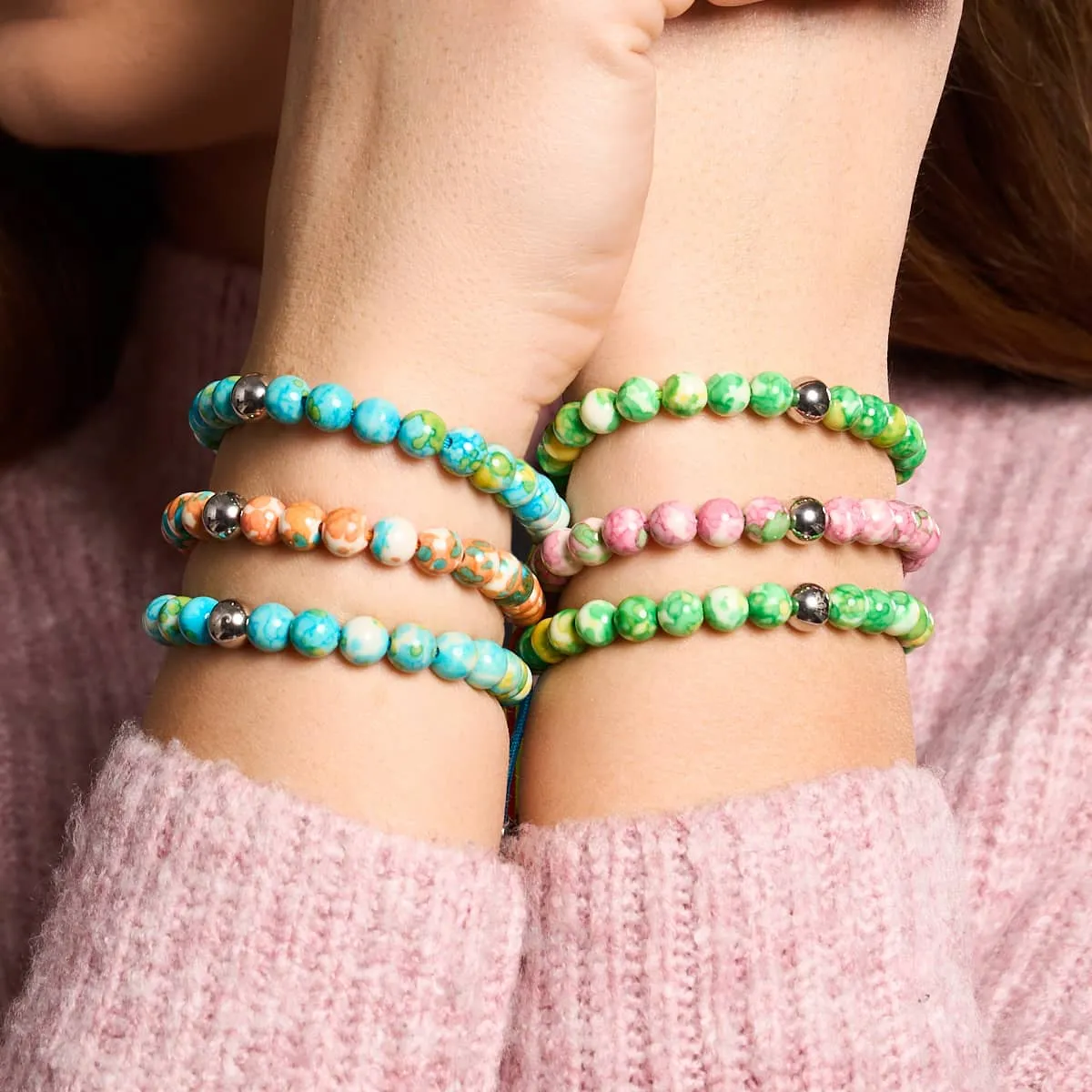 Picasso Porcelain Macrame Bracelet | Everglades