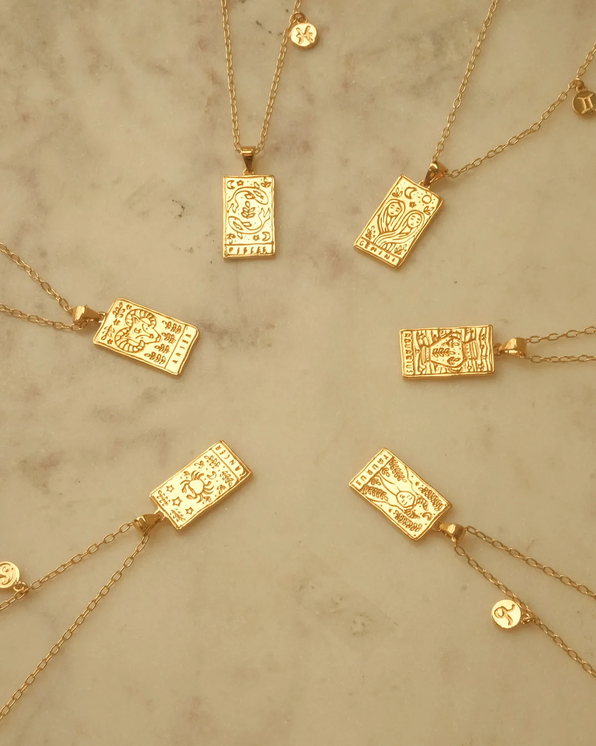 Pisces Zodiac Pendant