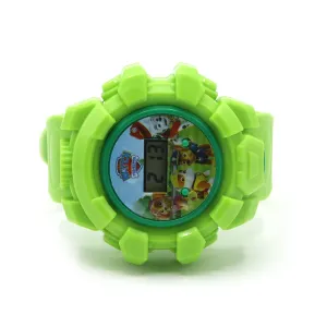 Projector Light Digital Watch - Green
