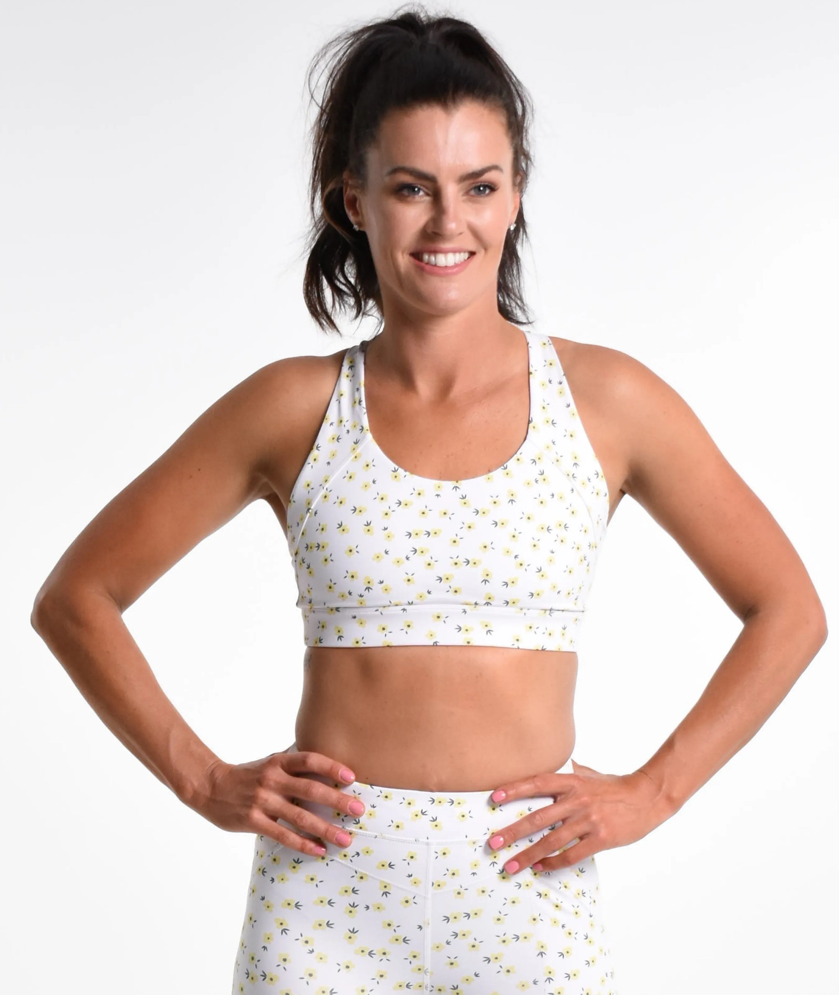 Pull Over Elle Elite Sports Bra - Daisy