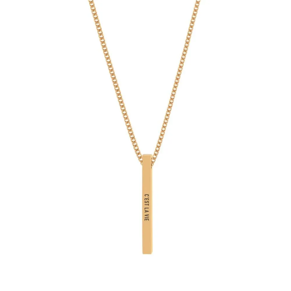 "C'EST LA VIE" NECKLACE