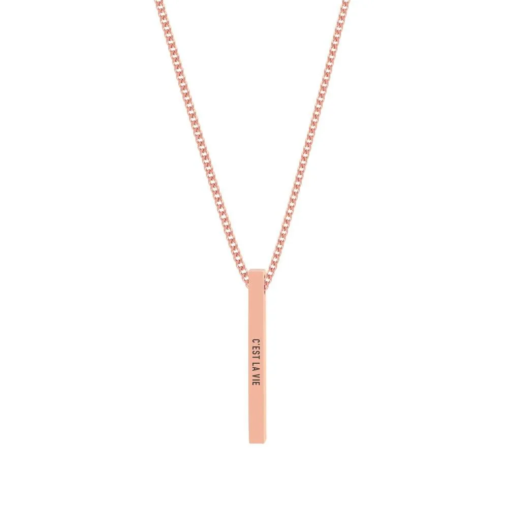 "C'EST LA VIE" NECKLACE