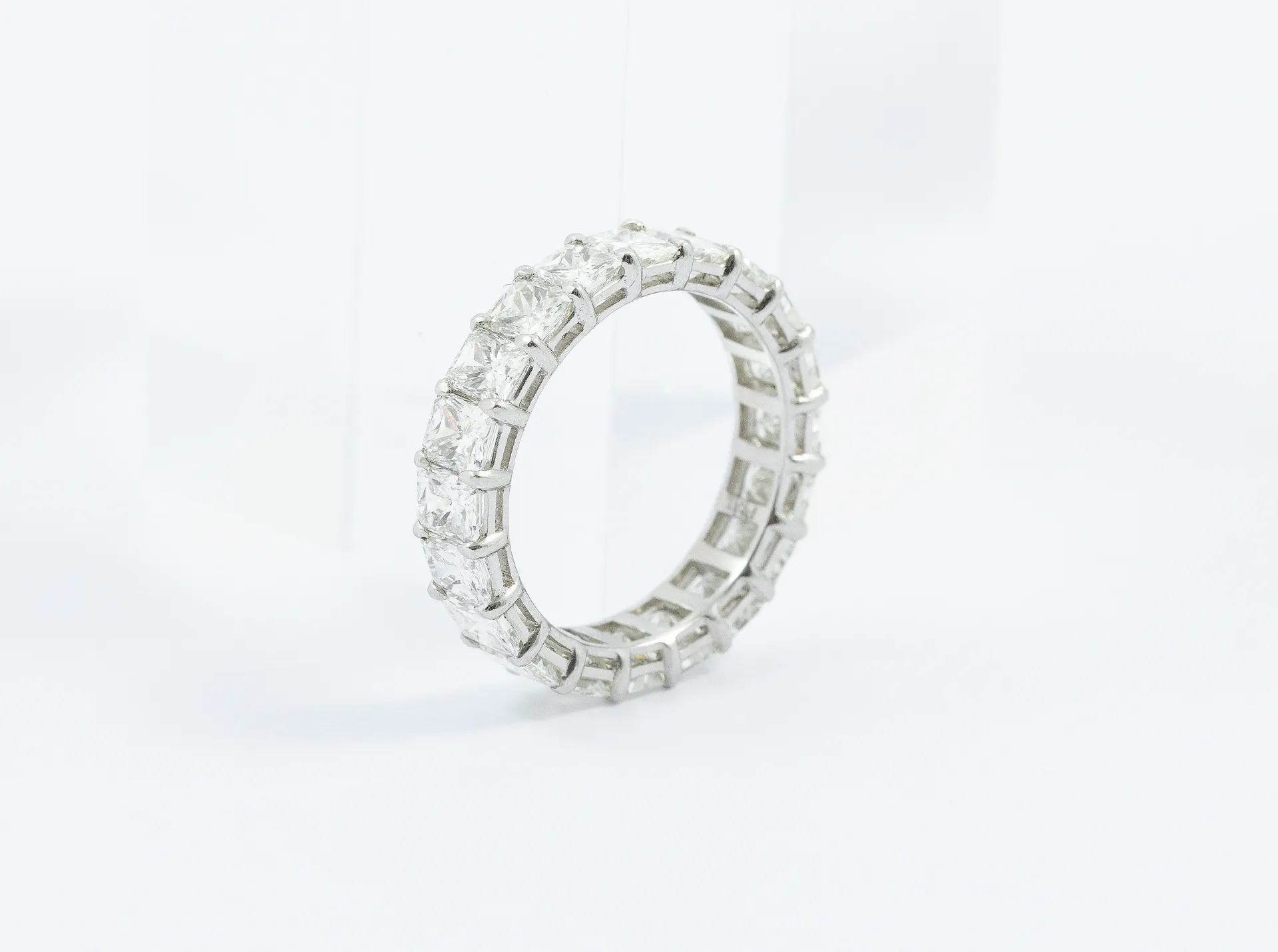 RADIANT CUT ETERNITY BAND