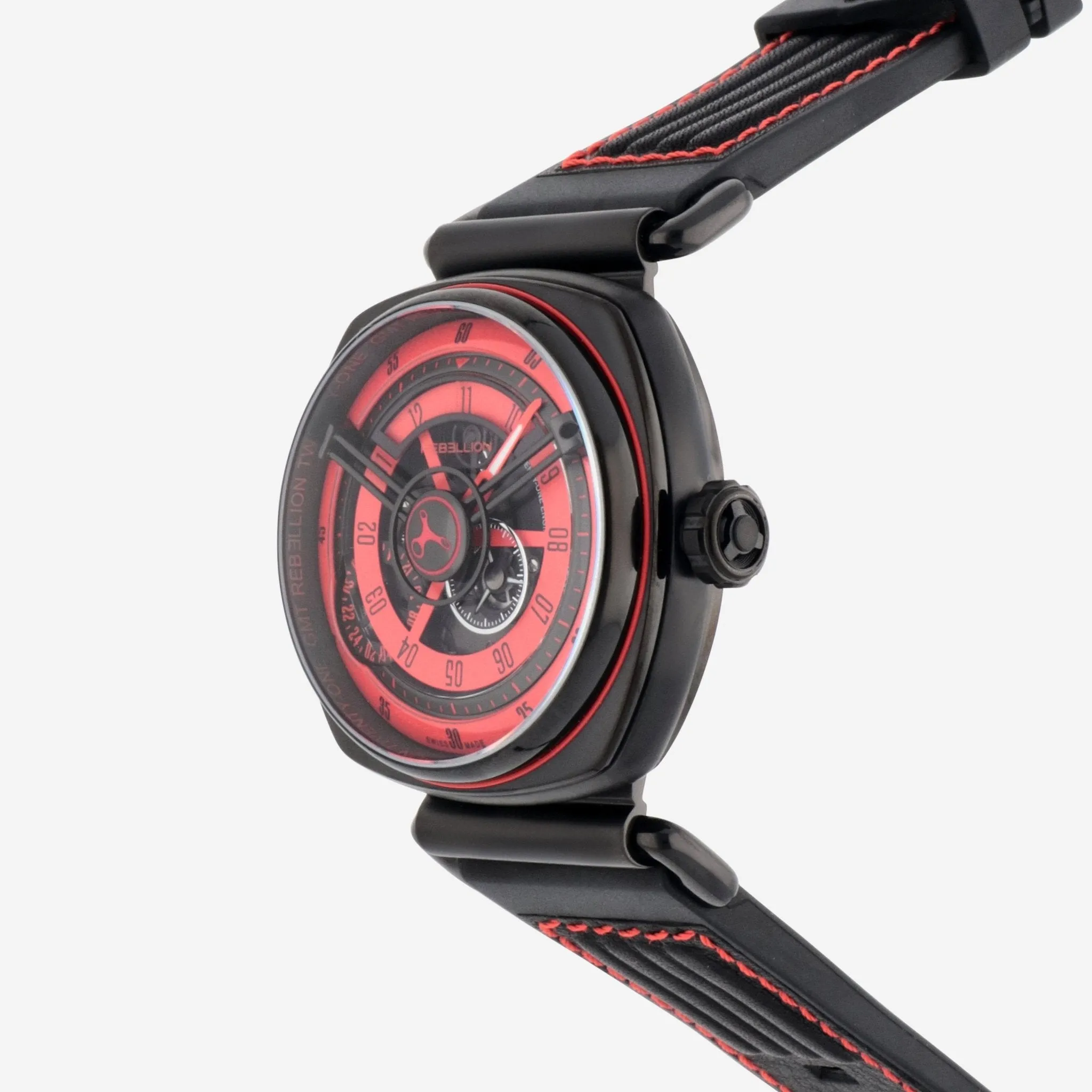 Rebellion Twenty-One Titanium Automatic Men's Watch RB.21.GMT.TB.T12